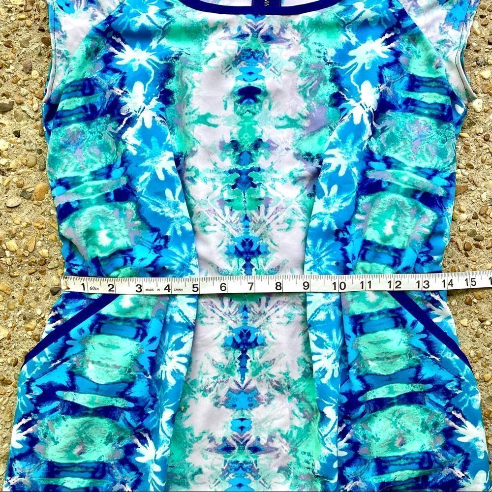 Mossimo Sleeveless Pockets Abstract Pattern Midi … - image 6